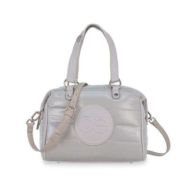 

Bolsa Hobo Mediana Acolchada Color Gris Talla: Unico