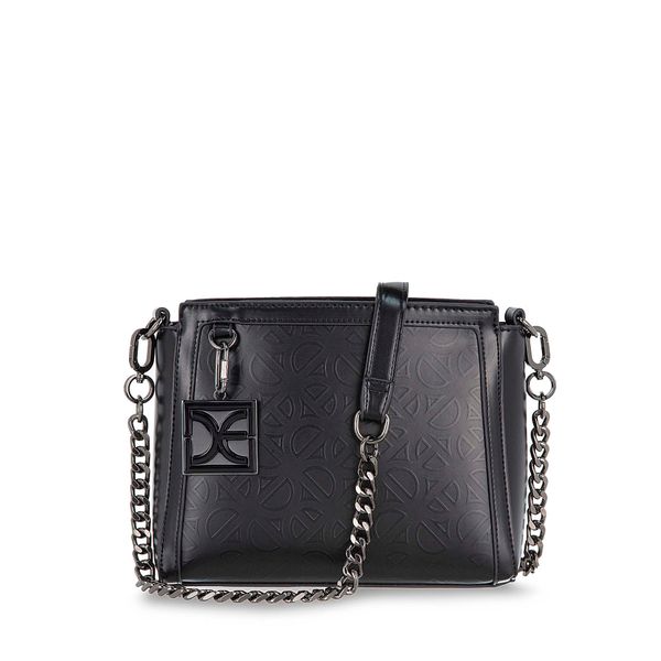 

Bolsa Crossbody Con Charm Color Negro Talla: Unico