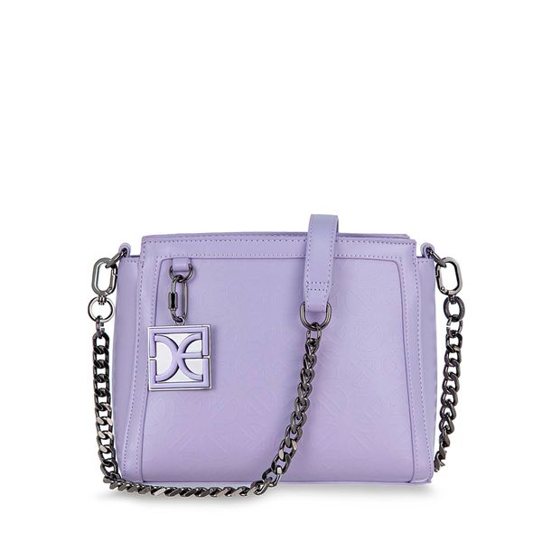

Bolsa Crossbody Con Charm Color Lila Talla: Unico