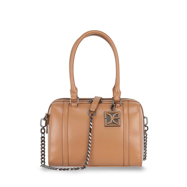 

Bolsa Bowling Con Charm Color Camel Talla: Unico