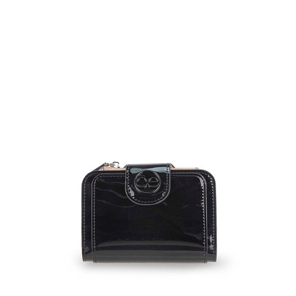 

Cartera Chica Charol Color Negro Talla: Unico