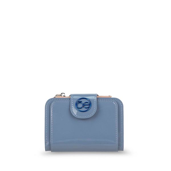 

Cartera Chica Charol Color Azul Talla: Unico
