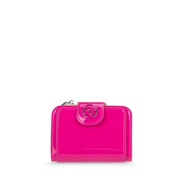 

Cartera Chica Charol Color Rosa Talla: Unico