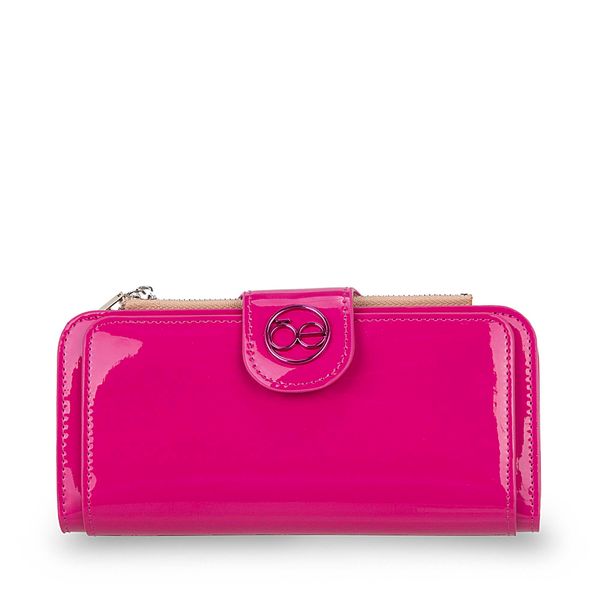 

Cartera Mediana Charol Color Rosa Talla: Unico