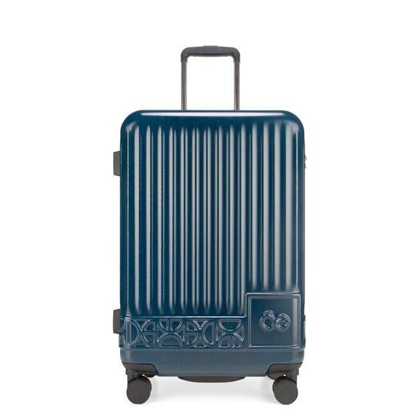 

Maleta Mediana Para Documentar 24 Plg Rígida Color Azul Talla: 24 Plg