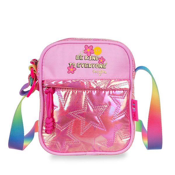 

Bolsa Crossbody Mediana Textil Para Niña Color Rosa Talla: Unico
