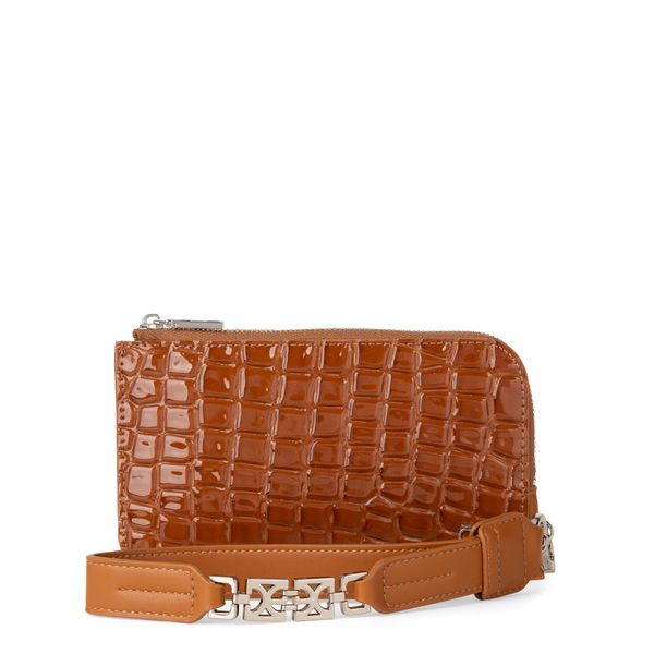 

Cartera Grande Con Maneral Color Naranja Talla: Unica