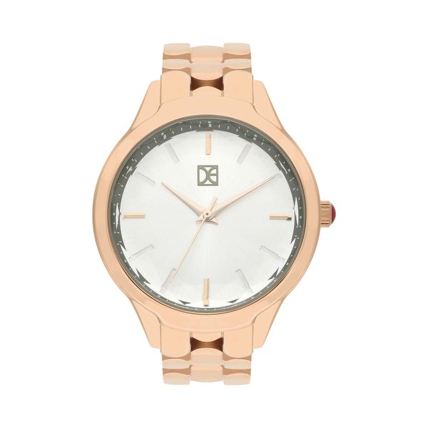 

Reloj Análogo Para Dama Acero Inoxidable Color Copper Talla: Unico