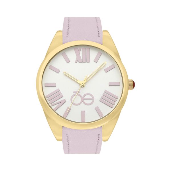 

Reloj Análogo Para Dama Correa De Tacto Piel Color Rosa Talla: unico