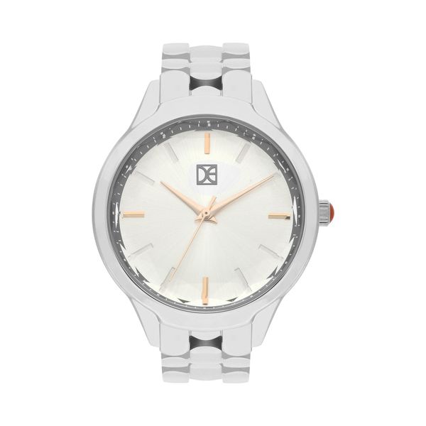 

Reloj Análogo Para Dama Acero Inoxidable Color Plata Talla: unico