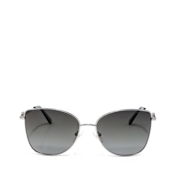 

Lente Solar En Forma Mariposa Con Armazón De Metal Color Plata Talla: Unico