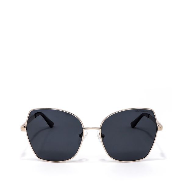 

Lente Solar En Forma Mariposa Con Armazón De Metal Color Oro Talla: Unico