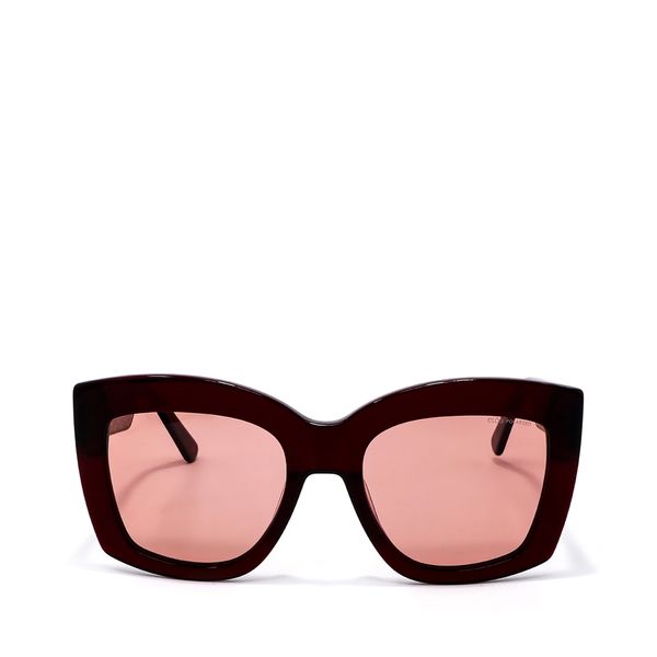 

Lente Solar En Forma Mariposa Con Armazón De Acetato Color Magenta Talla: Unico