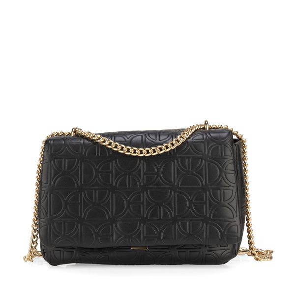 

Bolsa Crossbody Monograma Troquelado Color Negro Talla: Unico