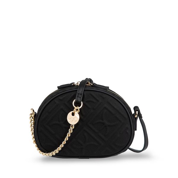 

Bolsa Crossbody Chica Suede Color Negro Talla: Unico