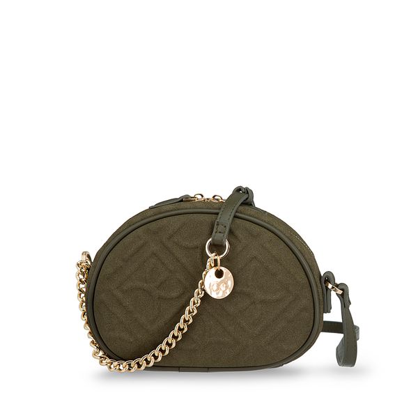 

Bolsa Crossbody Chica Suede Color Verde Talla: Unico