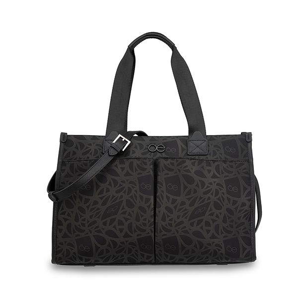 

Bolsa Tote Grande Monograma Estampado Color Negro Talla: Unico