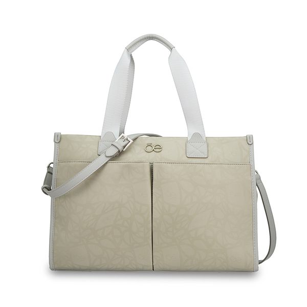 

Bolsa Tote Grande Monograma Estampado Color Gris Talla: Unico