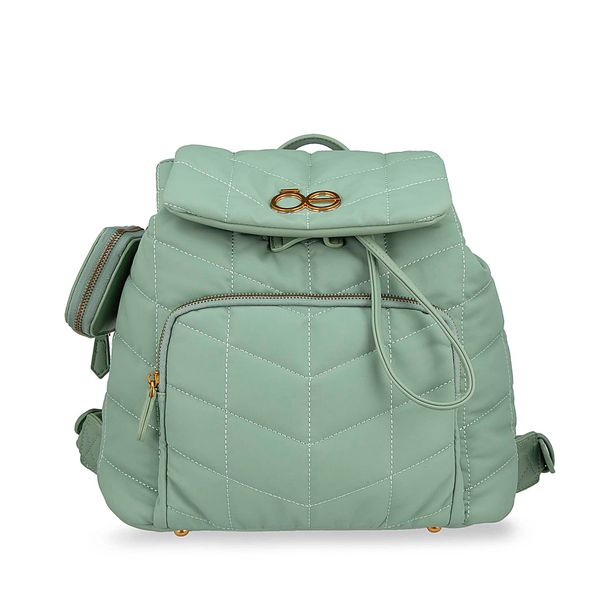 

Mochila Mediana Con Monedero Color Verde Talla: Unico