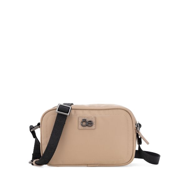 

Bolsa Crossbody Chico Textil Color Beige Talla: Unico