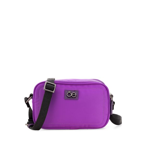 

Bolsa Crossbody Chico Textil Color Morado Talla: Unico