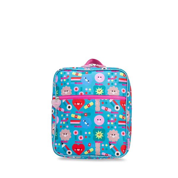 

Mochila Mediana Textil Para Niña Color Azul Turquesa Talla: Unico
