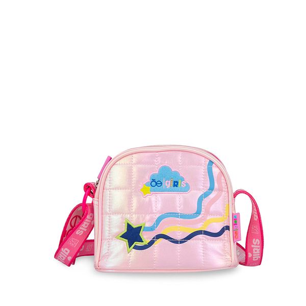 

Bolsa Crossbody Mediana Acolchada Para Niña Color Rosa Talla: Unico
