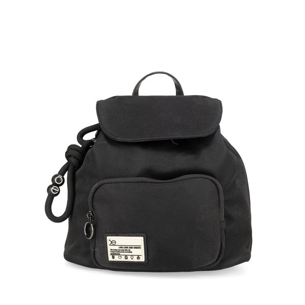 

Mochila Chica Con Charm Color Negro Talla: Unico