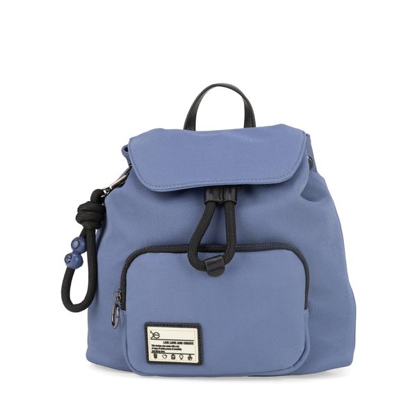 

Mochila Chica Con Charm Color Azul Talla: Unico