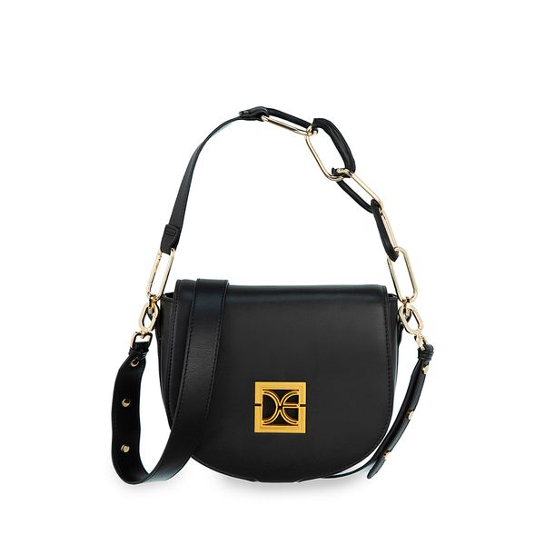 

Bolsa Crossbody Mediana Asas Intercambiables Color Negro Talla: Unico