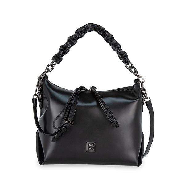 

Bolsa Satchel Mediana Con Pouch Color Negro Talla: Unico