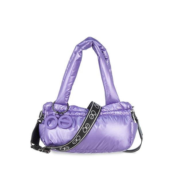 

Lady Bag Mediana Con Charm Color Lila Talla: Unico