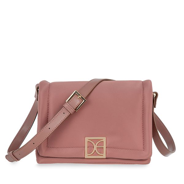 

Bolsa Crossbody Mediana Textil Color Rosa Talla: Unico