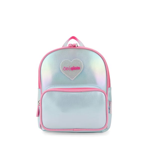 

Mochila Mediana Acabado Iridiscente Para Niña Color Azul Talla: Unico