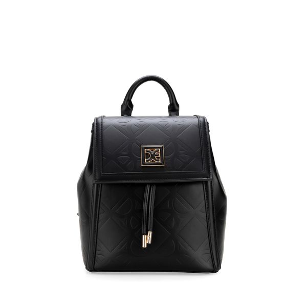 

Mochila Chica Monograma Troquelado Color Negro Talla: Unico