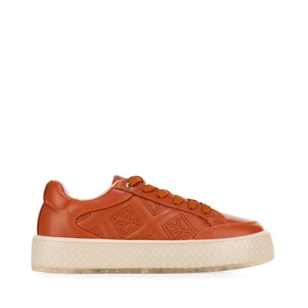 

Tenis Suela Ligera Color Naranja Talla: 23