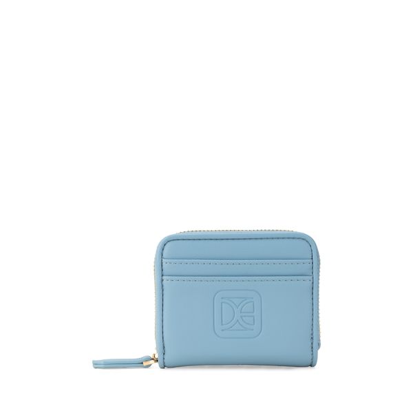 

Cartera Cierre Sencillo Chica Color Azul Celeste Talla: Unico