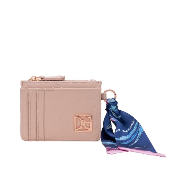 

Cartera Chica Con Mascada Color Rosa Talla: Unico