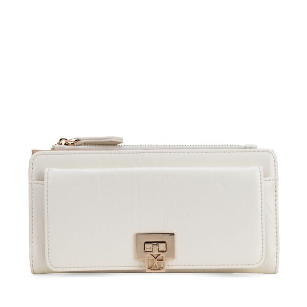 

Cartera Flap Grande Color Blanco Talla: Grande