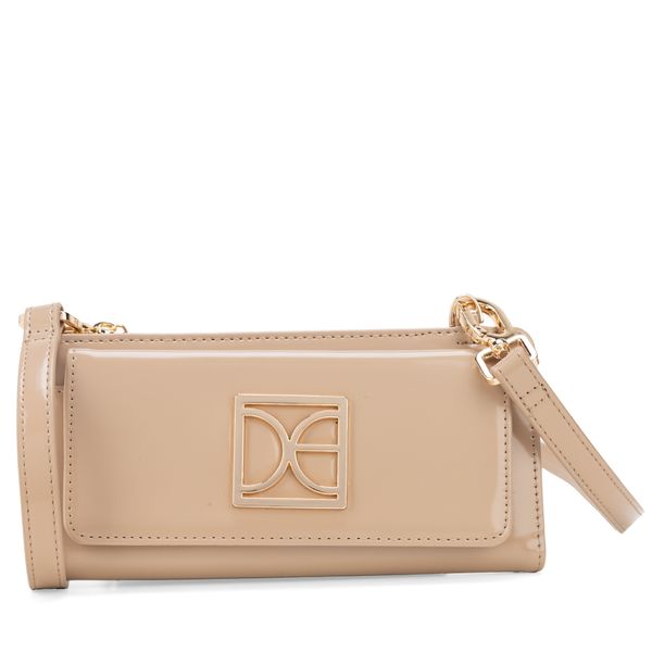 

Cartera Flap Grande Doble Función Color Beige Talla: Unico