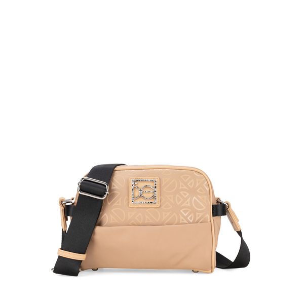 

Bolsa Crossbody Chica Textil Color Camel Talla: Unico