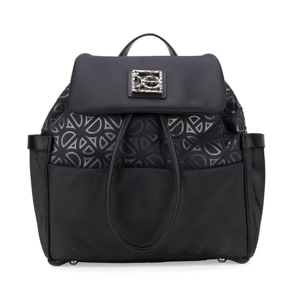 

Mochila Grande Textil Con Jareta Color Negro Talla: Unico