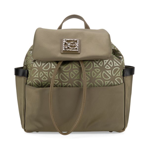 

Mochila Grande Textil Con Jareta Color Verde Talla: Unico
