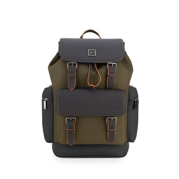 

Mochila Porta Laptop 16 Plg Para Hombre Color Verde Olivo Talla: 16 Plg