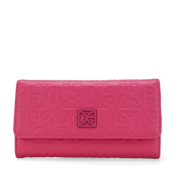 

Cartera Flap Grande Color Rosa Talla: Unico