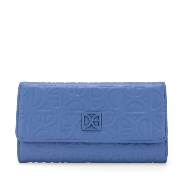 

Cartera Flap Grande Color Azul Talla: Unico