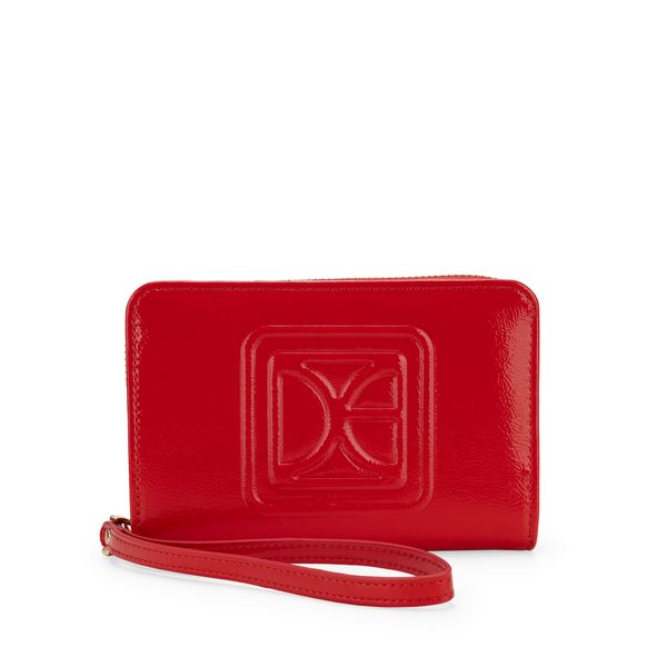 

Cartera Grande Con Maneral Color Rojo Talla: Unico