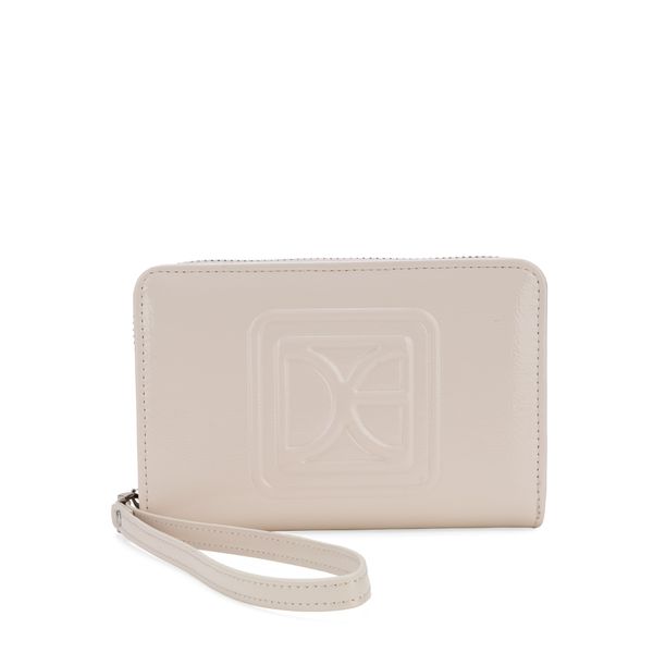 

Cartera Grande Con Maneral Color Beige Talla: Unico