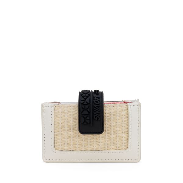 

Cartera Chica Yute Color Camel Blanco Talla: Unico