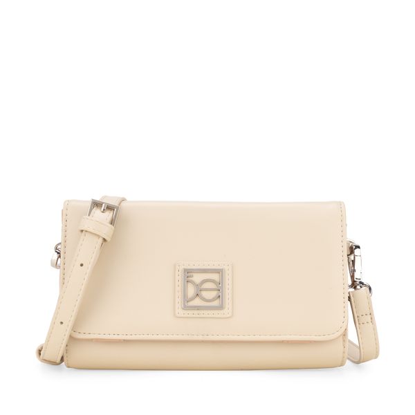 

Cartera Grande Doble Función Color Beige Talla: Unico